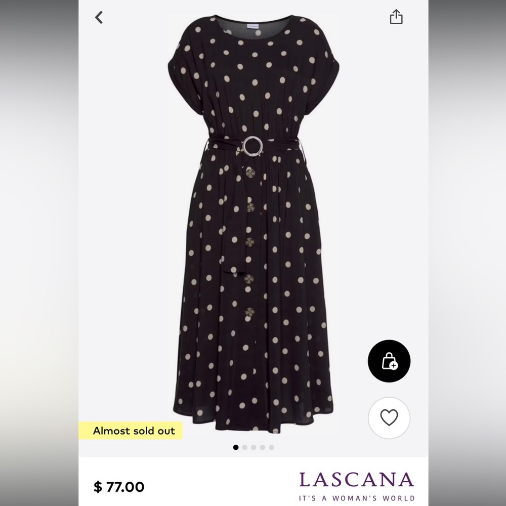 Black Polka Dot Dress
